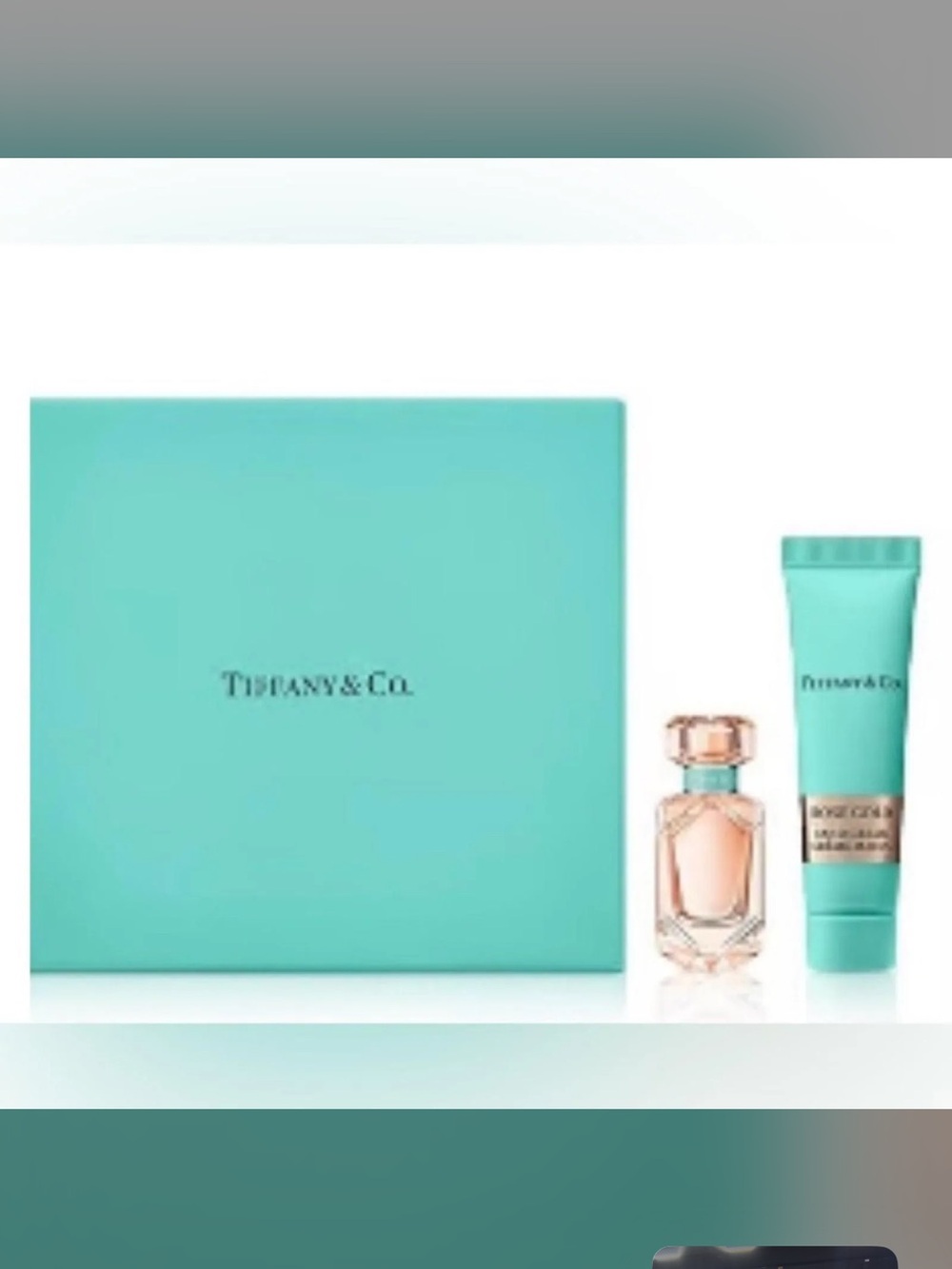 NIB ✅ Tiffany & Co. 2 Piece Rose Gold EDP Holiday mini Gift Set NEW IN…